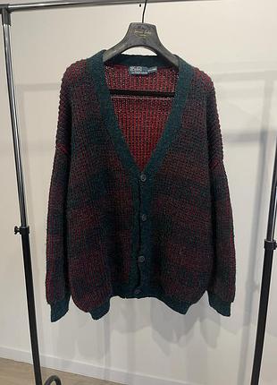 В’язаний кардиган polo by ralph lauren (vintage, xxl) вінтаж