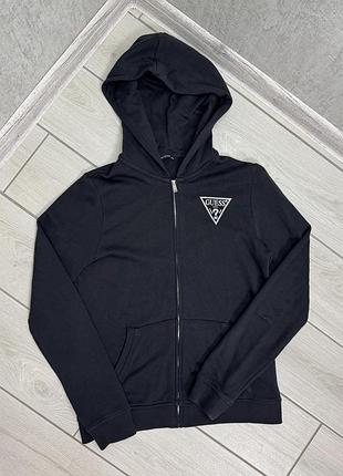 Черное худи guess на молнии