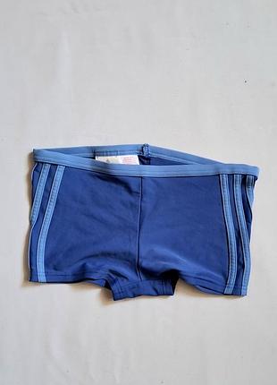 Плавки adidas голубые купальные пляжные на 14 лет