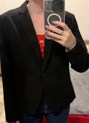 Піджак класичний жіночий чорний h&m