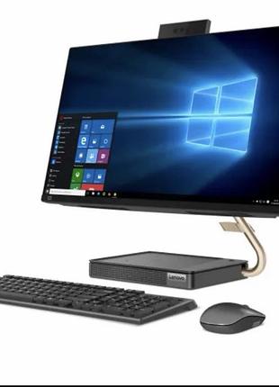 Моноблок lenovo ideacentre aio 5 24iob6 i5-11400t, з клавіатурою і мишкою