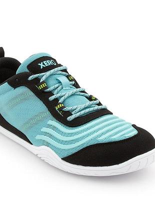 Мінімалістичні жіночі кросівки xero shoes 360 у забарвленні «blue/yellow» (також згадується як sky blue).розмір:37.матеріал: тканина