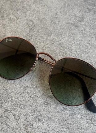 Ray-ban сонцезахисні окуляри rb3447 золотиста оправа метал
