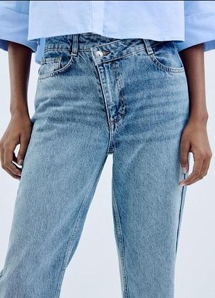 Джинси бойфренди zara