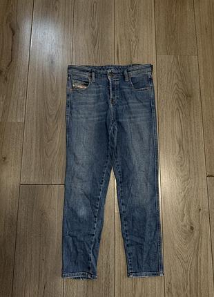 Жіночі джинси diesel babihla w29 l30 slim блакитні
