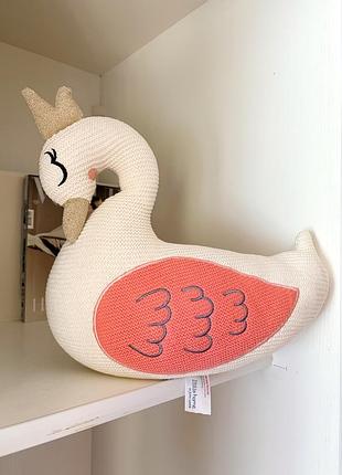 Мягкая игрушка лебедь little home john lewis