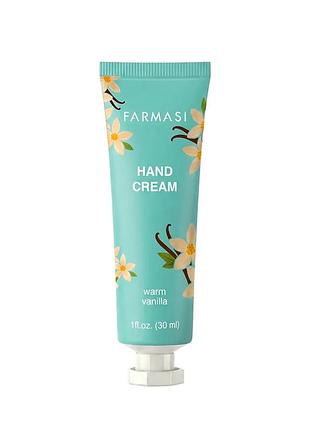 Крем для рук farmasi warm vanilla, 30 мл