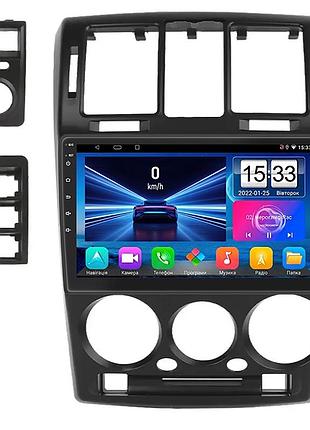 Штатна магнітола lesko сумісна з hyundai getz i 2002-2005 екран 9" 2/32gb wi-fi gps base