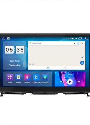 Штатна магнітола lesko сумісна з nissan np300 2014-2016г 10" 4/64gb carplay 4g wi-fi gps prime