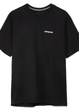 Футболка patagonia p-6 logo responsibili-tee 38504blk m