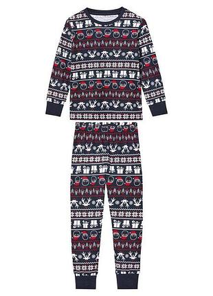 Пижама (лонгслив и штаны) для мальчика lupilu lidl 457215 110-116 см (4-6 years) темно-синий