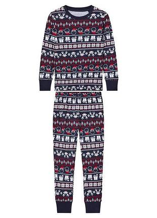 Пижама (лонгслив и штаны) для девочки pepperts lidl 457204 134-140 см (8-10 years) темно-синий