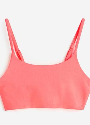 Верхняя часть купальника на подкладке для девочки h&m 1064787-004 170 см (14-15 years) розовый
