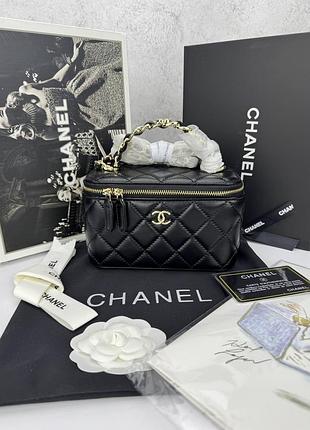 Chanel black gold (с зеркалом)