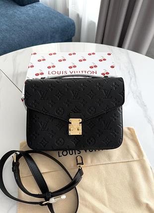 Louis vuitton pochette metis black