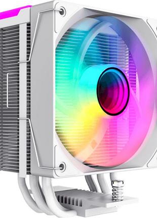 Кулер для процессора gamemax sigma 550 infinity wh с подсветкой/120мм intel lga1700/115x/1366 amd am5/am4 белый