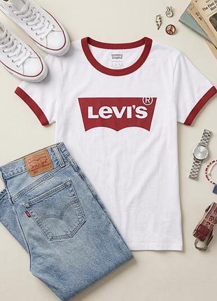 Футболка levi’s оригінал підліткова l 12-13 років нова