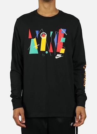 Чоловічий лонгслів кофта nike sportswear game changer m