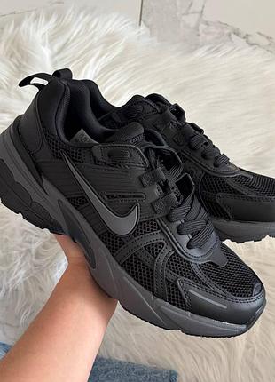 Nike v2k runtekk black grey 2