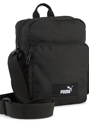 Сумка кросс-боди puma academy portable 1,5l черный уни 19,5х15х4 см