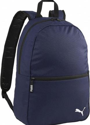 Рюкзак puma teamgoal backpack core 20l темно-синий уни 12x30x42 см