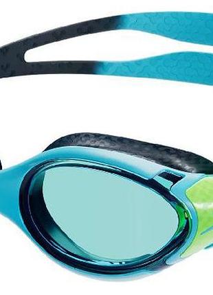 Очки для плавания speedo biofuse 2.0 ju синий, зеленый уни osfm