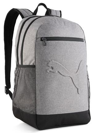 Рюкзак puma buzz heather backpack 28l серый уни 47,5х28х20 см