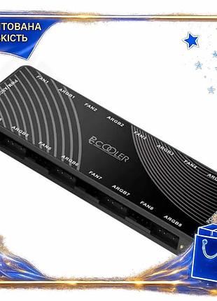 Dm контролер для вентиляційних специфікація 2.2 систем pccooler black 8x4-pin pwm 8x3-pin argb для rgb spe|lz