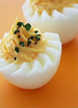 Кружевная нарезка для яиц