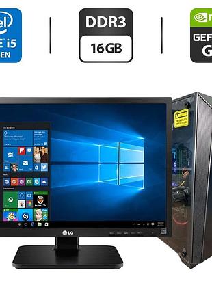 Комплект пк: gamemax nova tower / intel core i5-3470 (4 ядра по 3.2 - 3.6 ghz) / 16 gb ddr3 / 500 gb ssd + 500 gb hdd / nvidia