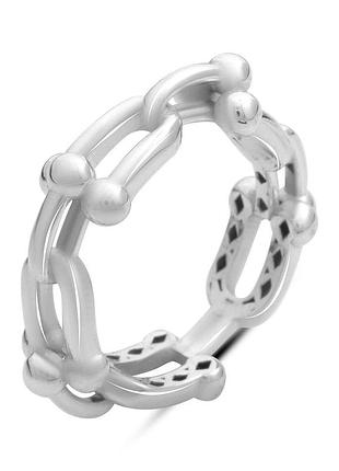 Серебряное кольцо proba с без камней, вес изделия 3,17 гр (2199083) 18.5 размер