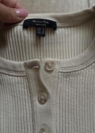 Топ massimo dutti / майка