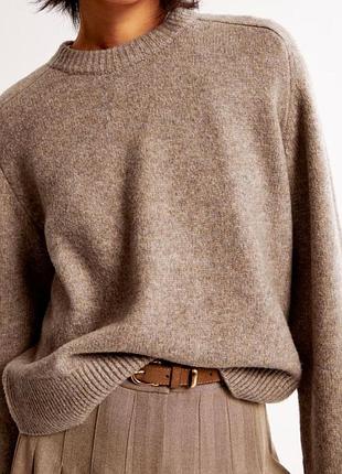 Свитер из 100% шерсти uniqlo , c, m, l
