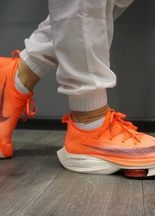 Беговые кроссовки nike air zoom alphafly next% р.eur-39/25 см.