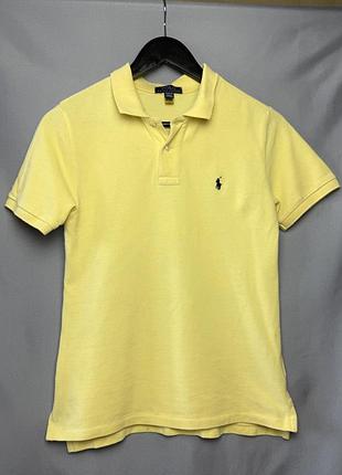 Оригінальна футболка-поло polo ralph lauren custom slim fit
