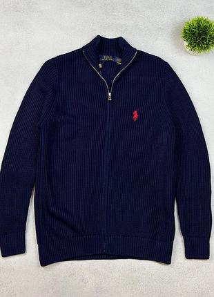 Кардиган polo темно - синій