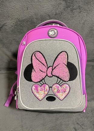 Шкільний каркасний рюкзак yes s-89 minnie mouse
