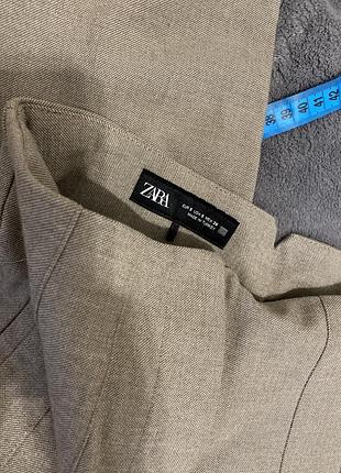 Zara базові брюки з високою посадкою
