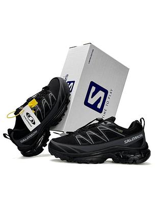 Чоловічі кросівки  salomon xt-6 expanse termo acs black grey