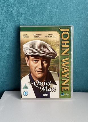 Dvd-диск фільм «тиха людина» 1952 режисер джон форд з джоном уейном у головній ролі.