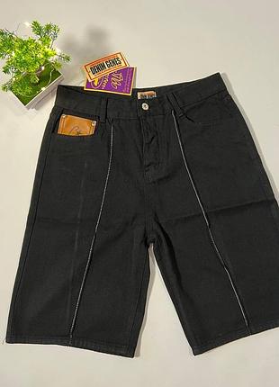 Шорти corteiz c-star denim black 📌