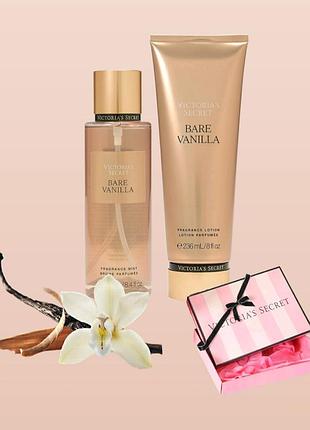 Подарунковий набір bare vanilla віктория сикрет victoria's secret оригінал