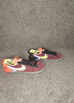 Nike x acronym blazer low "night maroon"