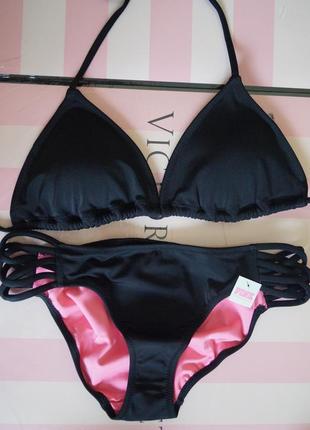 Купальник victoria´s secret оригинал xs s м victoria victorias виктория pink пинк черный