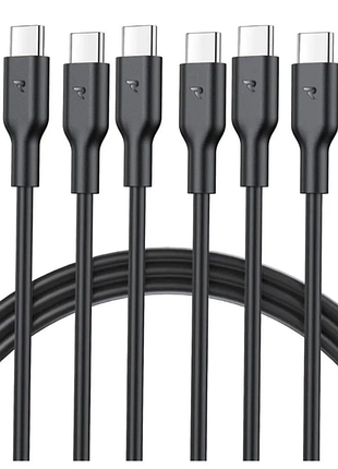 Набор кабелей rampow usb-c — usb-c создан для быстрой зарядки и передачи данных современных смартфонов, планшетов, ноутбуков и других устройств с ро