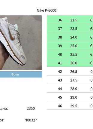 Nike p-6000 premium