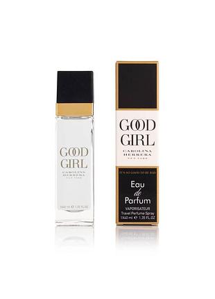 Carolina herrera good girl - travel perfume 40ml