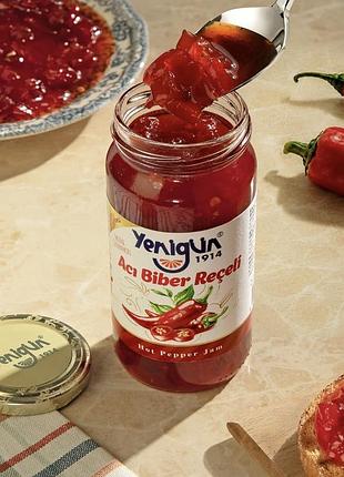 Варенье из острого перца yenigün acı biber reçeli 380 г турецкое