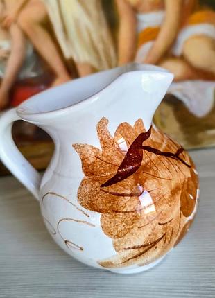 Глечик еміліа романья, ручний розпис,  маленький