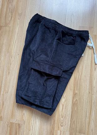 Шорти вельветові man карго шорти l-xl чоловічі шорти corduroy shorts skate carhartt dickies mastrum